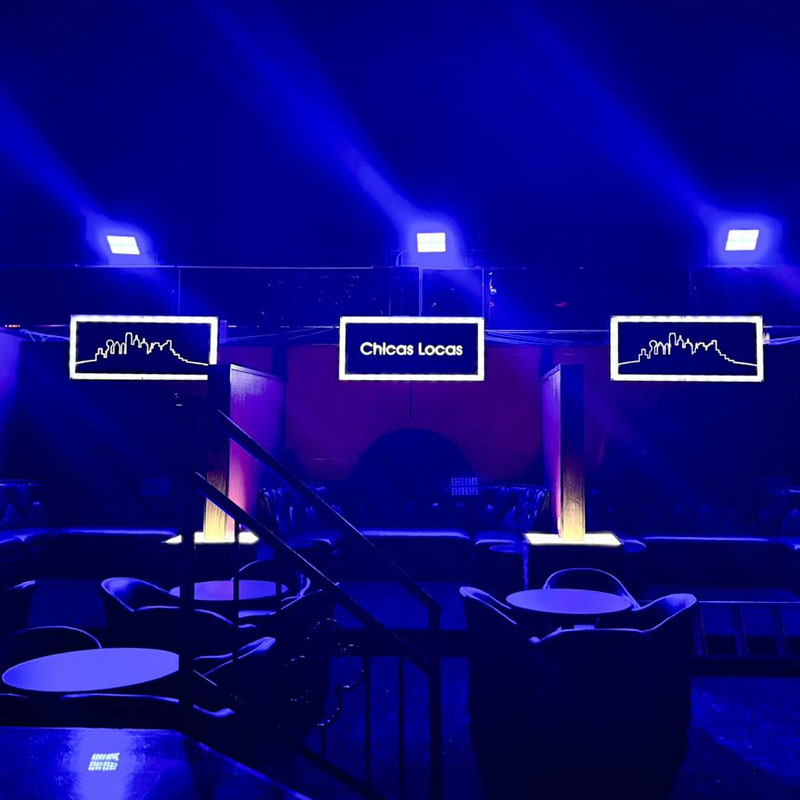 Club Staff with Mexican Flag